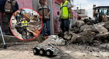 Ecatepec estrena robot y radar para detectar fugas de agua y tomas clandestinas
