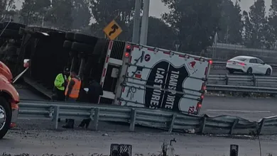 El incidente ocurrió en los carriles de la autopista con dirección hacia Puebla, cerca de la zona de caseta entre Chalco e Ixtapaluca.