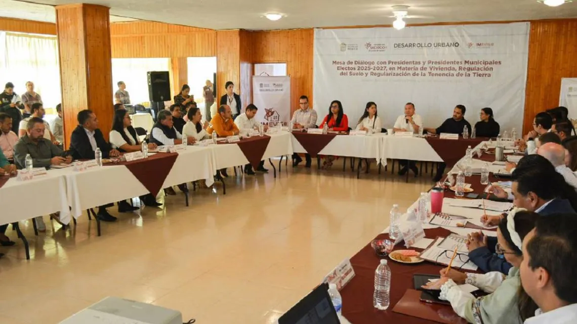 Edomex: GEM y alcaldes electos buscan prevenir asentamientos irregulares