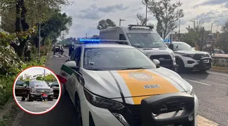 Policías de la SSC detuvieron al conductor de la camioneta que embistió a la adulta mayor en la Agrícola Oriental.