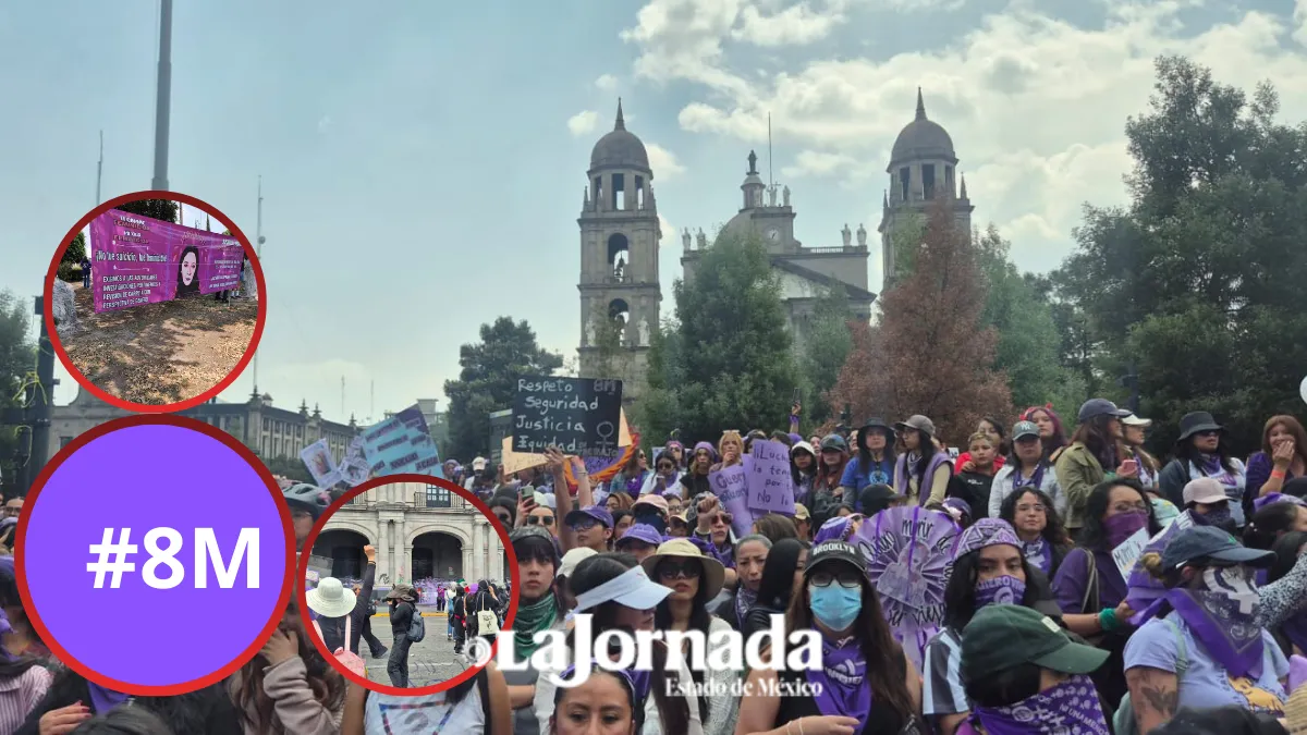 “¡Alerta Feminista!”: Mujeres marchan contra desapariciones y violencia en Edomex