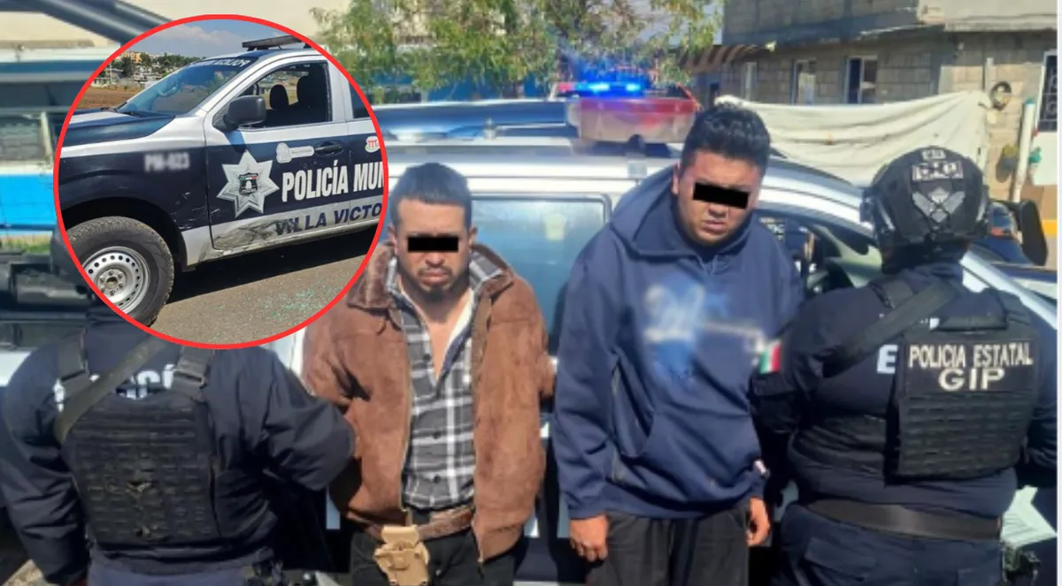 Cae pareja de agresores tras balacera en Villa Victoria; enfrentan cargos por homicidio de policía