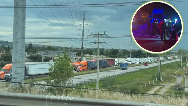 Ejidatarios mantienen bloqueo en Autopista Arco Norte