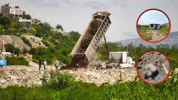 Basurero clandestino crece sin control en sitio arqueológico de Chalco