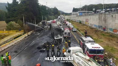 [VIDEO] Se registra fuerte accidente en la carretera México-Toluca
