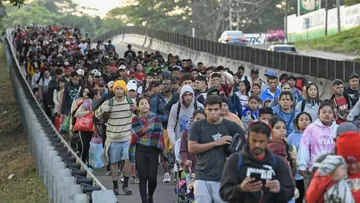 Organizadores de caravanas migrantes pierden visas de Estados Unidos