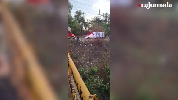 En las labores de rescate participaron elementos de Protección Civil y Bomberos, de la Guardia Municipal y de la Guardia Nacional.
