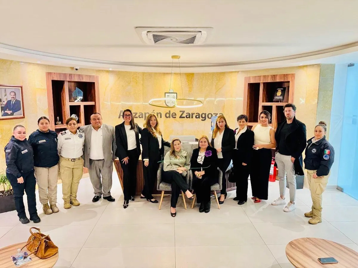 Mujeres Empresarias visitan el C4 de Atizapán para conocer estrategias de seguridad