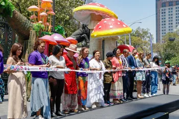 Arranca Festival Spora; convierten Chapultepec en un bosque de hongos
