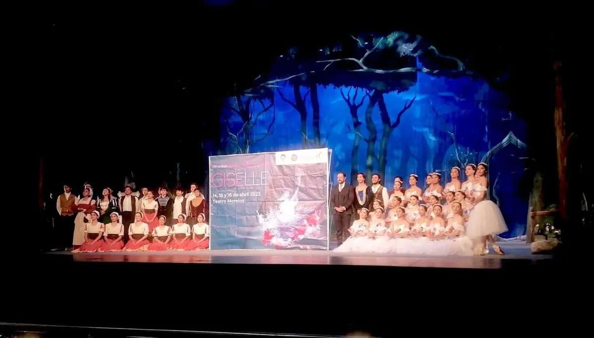 Lista OfiT para presentar el Ballet Giselle, una puesta en escena de retos