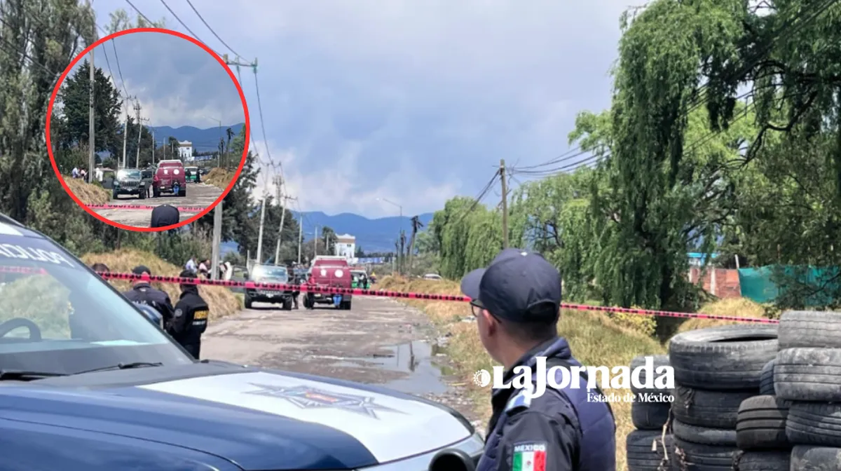 Investigan caso del hombre asesinado en camioneta de lujo al norte de Toluca; podría tratarse de exmando de la SS