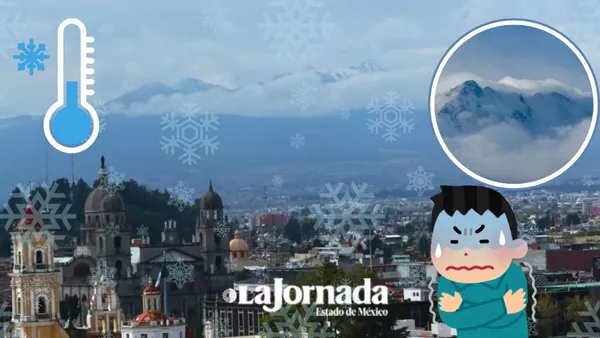 Valle de Toluca se encuentra en el séptimo frente frío