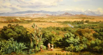 José María Velasco en el Corredor de la Plástica mexiquense