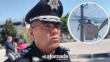 Policía realiza barrido de cámaras de videovigilancia irregulares en Naucalpan