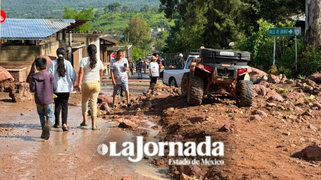 Activan PLAN DN-III en San Pedro Tenayac; tromba deja afectaciones [VIDEO]