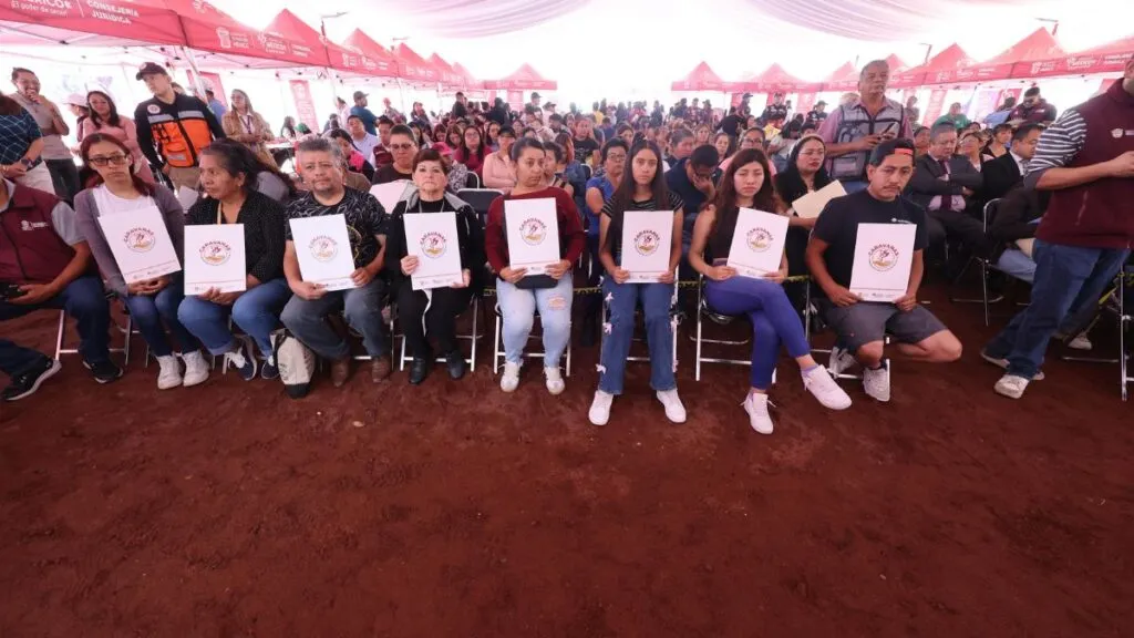 Caravanas por la Justicia llegan a Chimalhuacán con más de 100 trámites gratuitos y a bajo costo