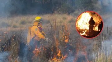 Alerta en Toluca: Incendios de pastizales aumentan 20% durante la temporada de estiaje