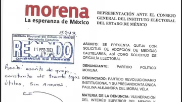 Morena formaliza denuncia contra el PRI