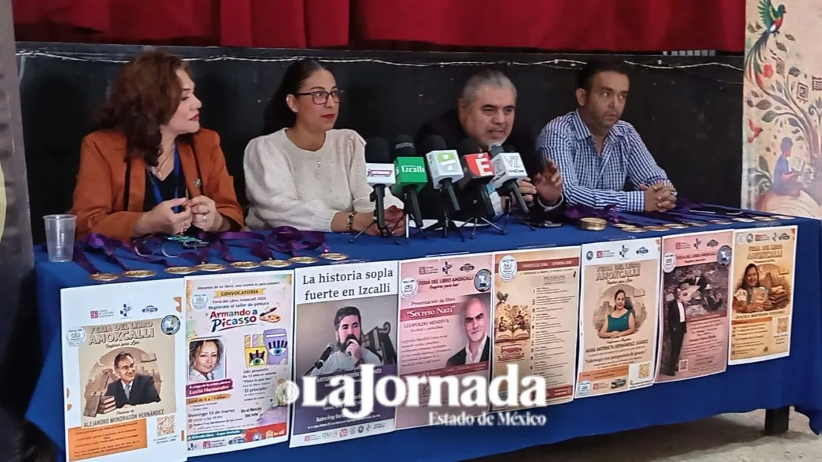 Feria del Libro “Amoxcalli” busca convertir a Cuautitlán Izcalli en la casa de los lectores