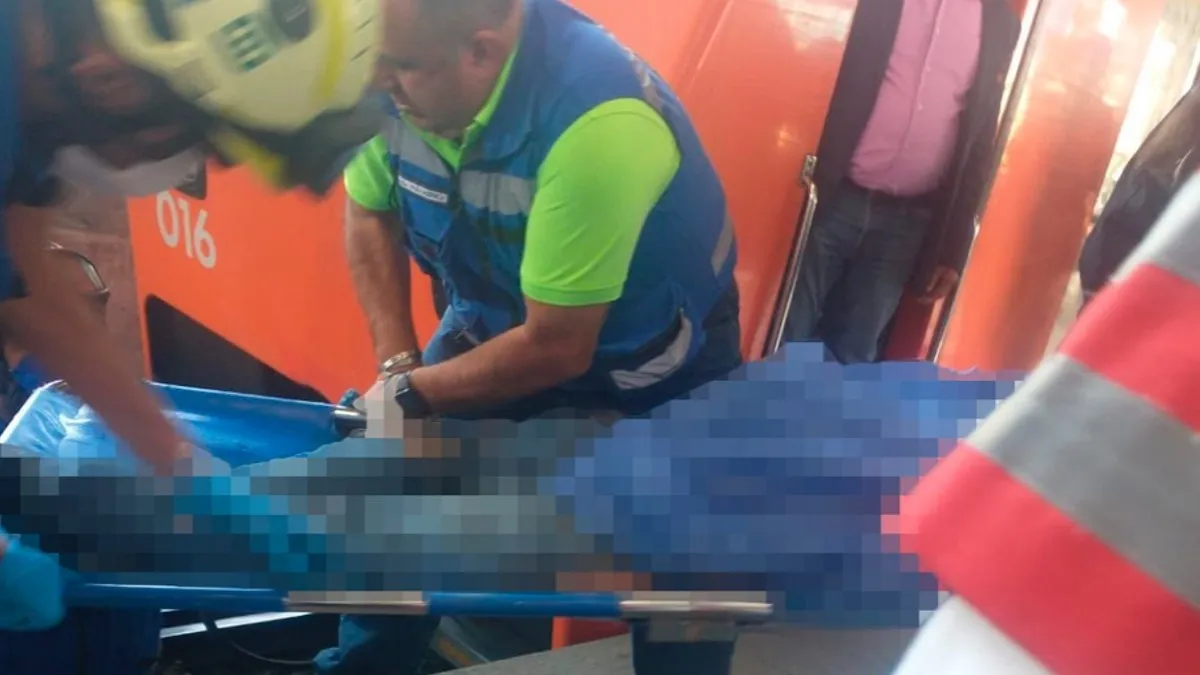 Suicidio en el Metro Nezahualcóyotl, un hombre se aventó a las vías