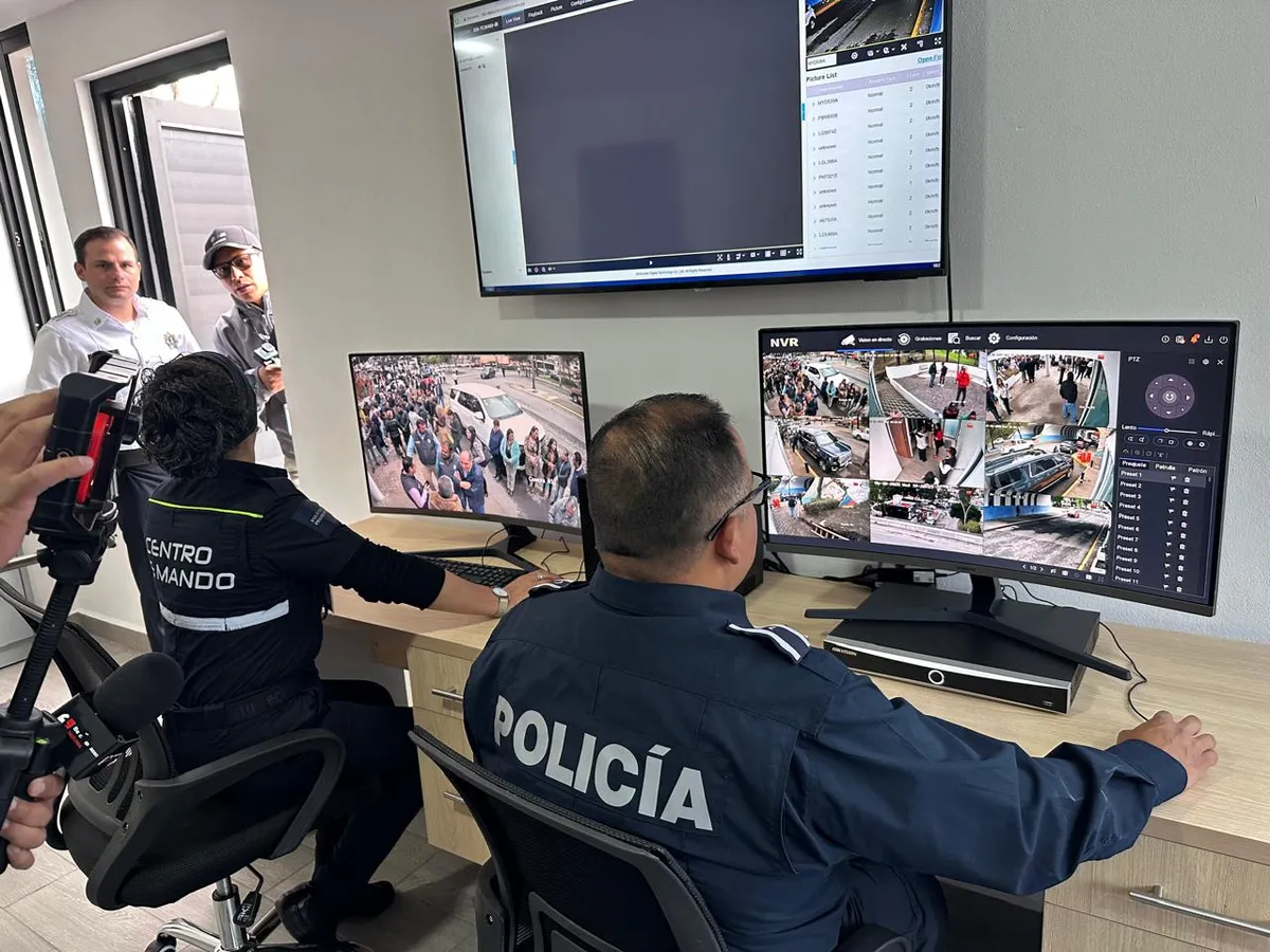 Metepec fortalece la seguridad con centros de atención inmediata y 700 nuevas cámaras de videovigilancia