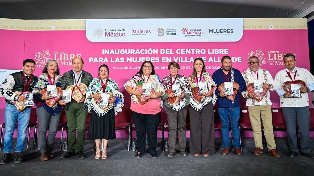 Delfina Gómez inaugura Centro Libre para las mujeres en Villa de Allende