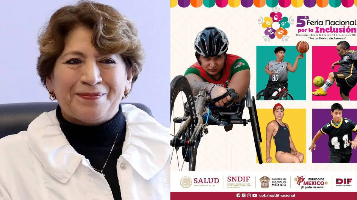Delfina Gómez convoca a participar en la Quinta Feria Nacional por la Inclusión