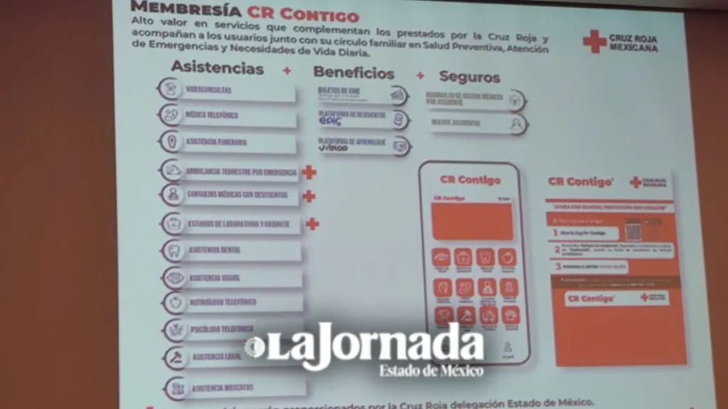 Cruz Roja ofrece a Coparmex programa de salud digital para sus trabajadores