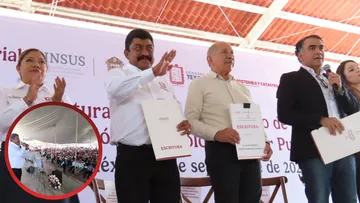 Texcoco: Firman contrato  para la regularización de la colonia Víctor Puebla