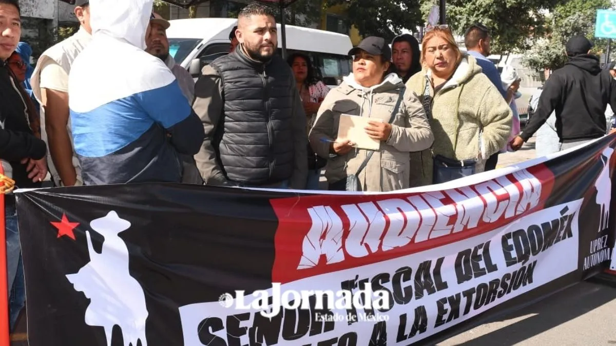 UPREZ denuncia que persiste extorsión en Valle de México y se van en ayuno en FGJEM
