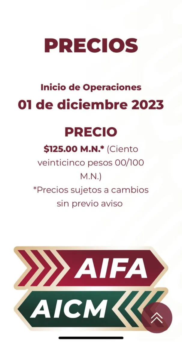 Ruta de transporte directo entre AIFA y AICM; arrancará el 1 de diciembre