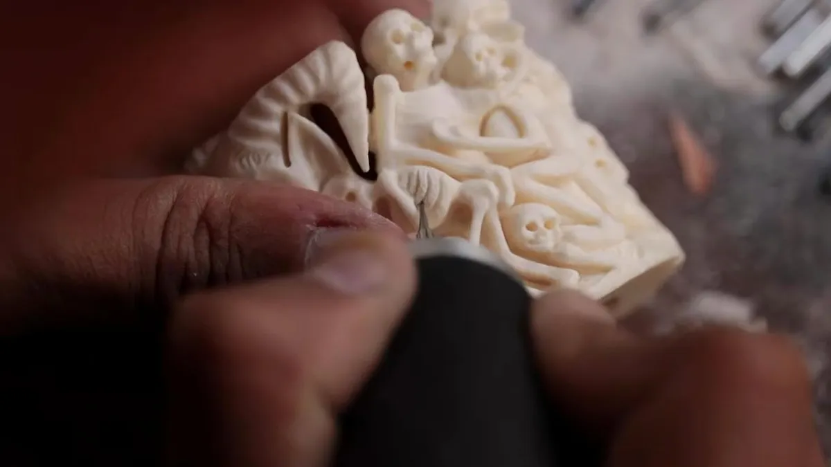 Tallado en hueso, tradición  artesanal del Estado de México