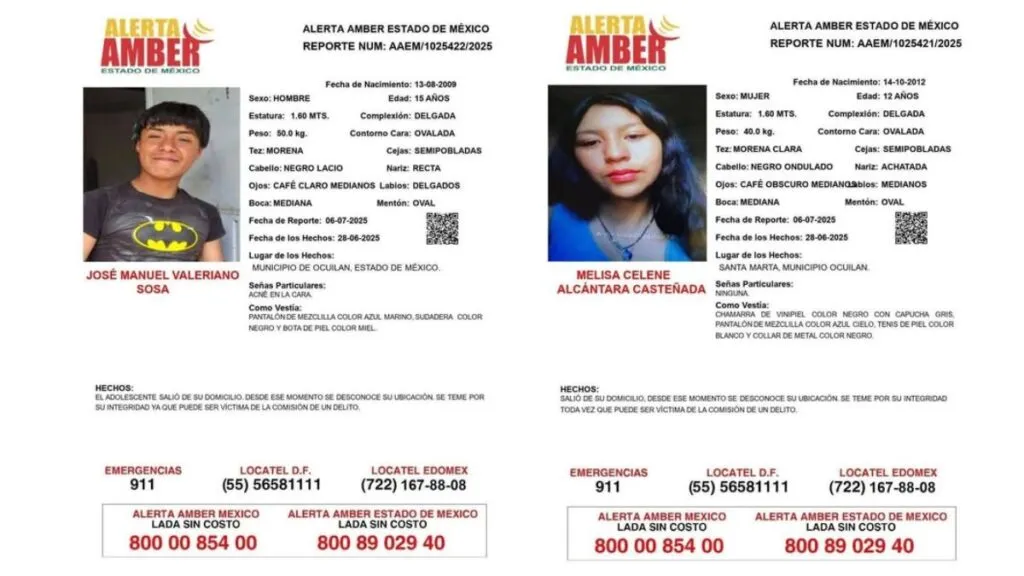 Bloquean la carretera Santiago-Chalma por desaparición de menores
