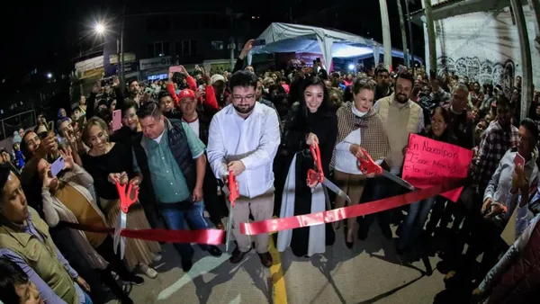 Isaac Montoya entrega rehabilitación completa de Avenida Minas Palacio, vialidad olvidada por más de 50 años