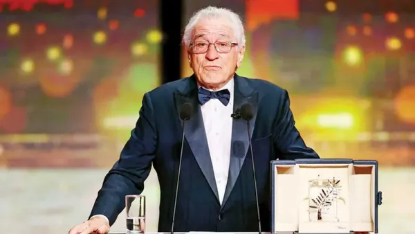 El actor recibió la Palma de Oro honoraria del Festival de Cannes y durnate su discurso criticó al presidente de su país.