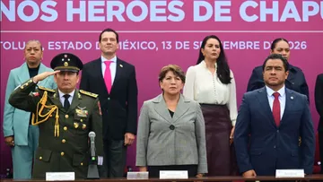 Delfina Gómez encabeza ceremonia 179 de la Gesta Heroica de los Niños Héroes