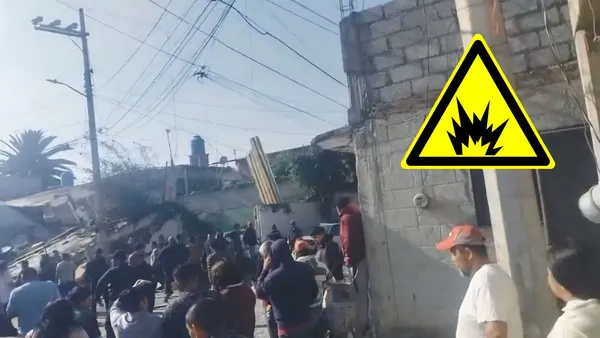 Explosión de tanque de gas en Coacalco derrumbó una casa y dejó varios lesionados este 20 de marzo.