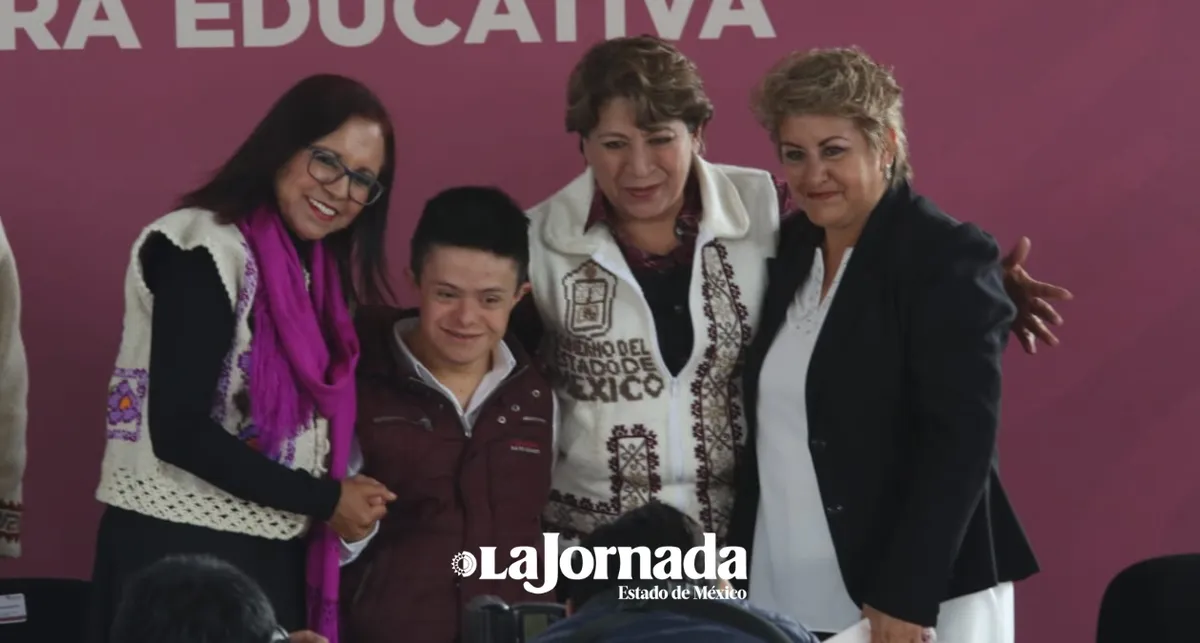 Delfina Gómez anuncia apoyo universal para mexiquenses con discapacidad