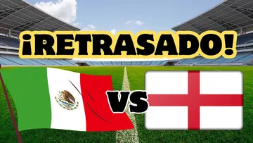 Retrasan partido entre México e Inglaterra por mal tiempo