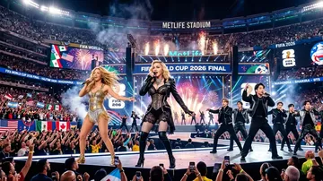 Shakira, BTS y Justin Bieber cantarán en el medio tiempo de la final del Mundial 2026