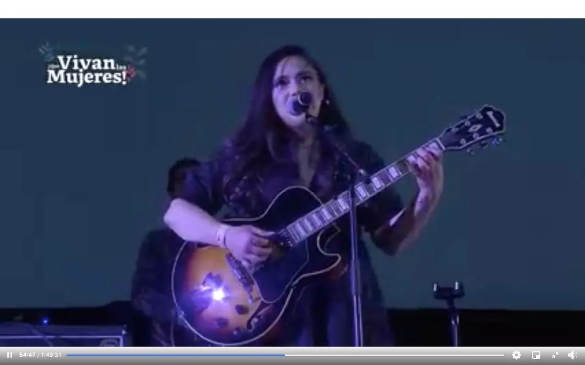 Bere Contreras, destacada en ¡Que vivan las mujeres!, desde el Auditorio Nacional