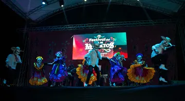 Inicia Festival de Día de Muertos en San Antonio La Isla