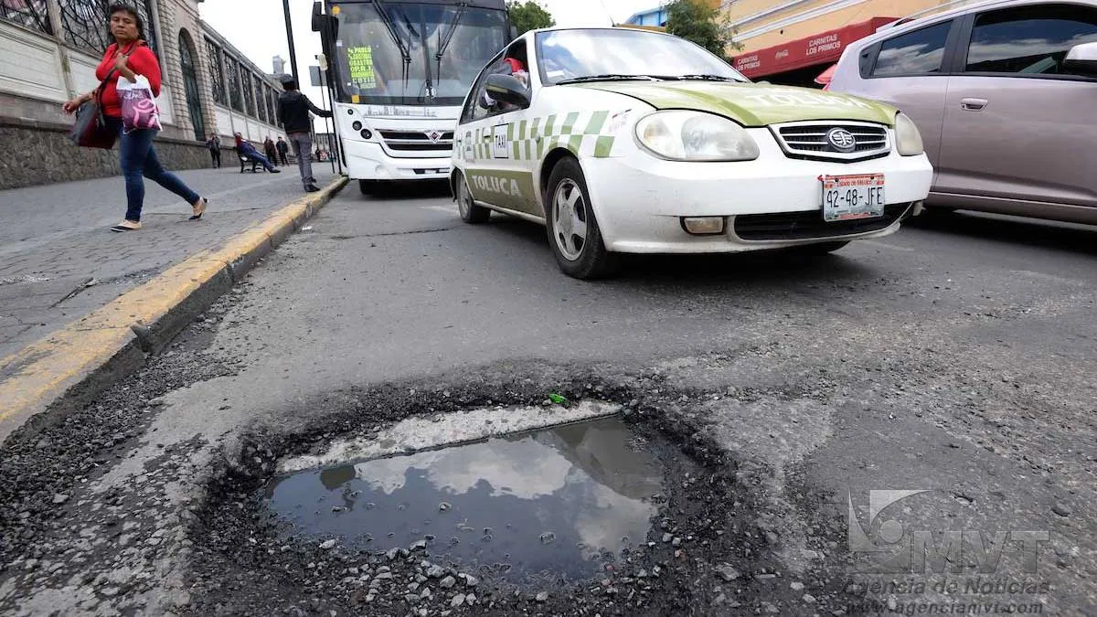 Baches afectan productividad en Toluca: UAEMéx