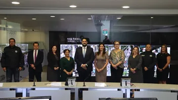 Edomex: Secretaría de Seguridad y oficina de narcóticos de Estados Unidos realizan mesa de trabajo