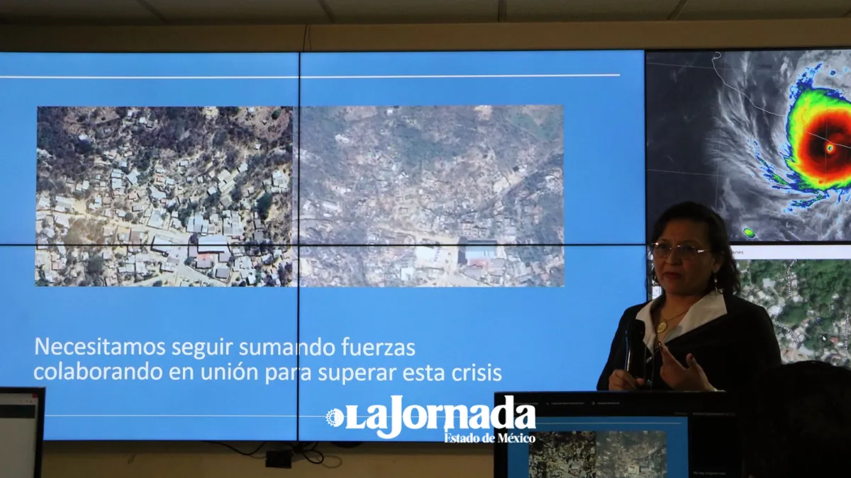 Científicos mexiquenses realizan cartografía de daños en Acapulco por huracán Otis