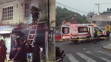Cuando elementos del Cuerpo de Bomberos ingresó a la vivienda, hallaron a dos mujeres, una de 30 años y una de 16, quienes ya no contaban con signos vitales. 