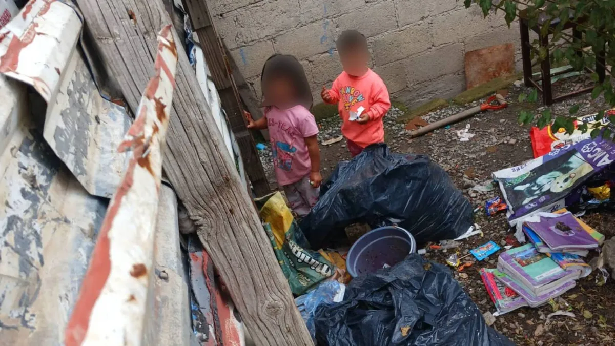 Ocoyoacac: Rescatan a dos menores de edad, víctimas de maltrato infantil