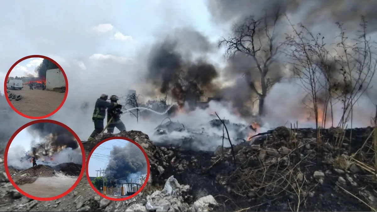 Incendio del Infiernillo en Cuautitlán es controlado; no hay lesionados
