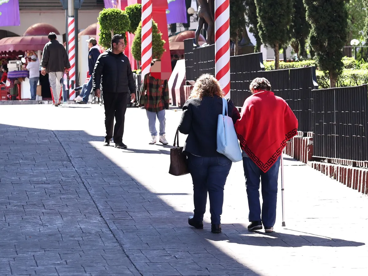 Toluca inicia el año con bajas temperaturas