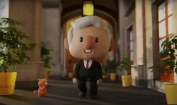 Este video se usará desde ahora y hasta que deje la silla presidencial cuando inicie la transmisión de la conferencia matutina. Foto: Captura